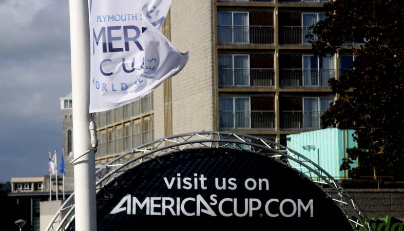 America's Cup World Series - Plymouth Hoe - © Ian Foster / fozimage