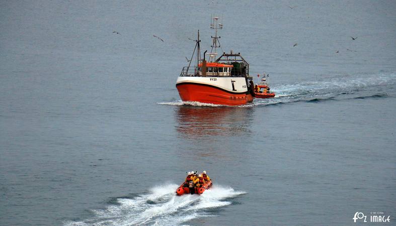 6 September 2017 - Atlantic 85 and D Class in Looe bay © Ian Foster / fozimage