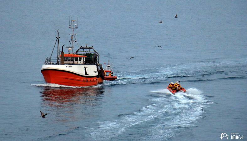 6 September 2017 - Atlantic 85 and D Class in Looe bay © Ian Foster / fozimage