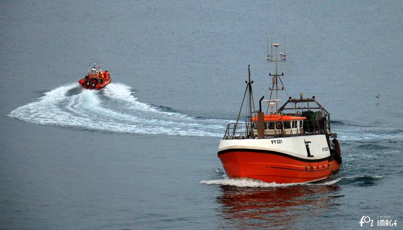 6 September 2017 - Atlantic 85 and D Class in Looe bay © Ian Foster / fozimage