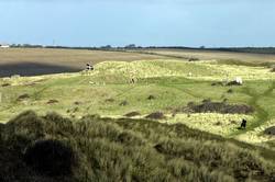 St Pirans Church Penhale Sands