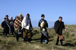 the procession