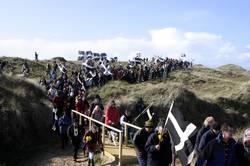 the procession