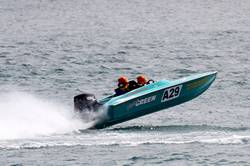 Powerboat racing - Looe bay