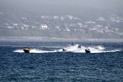 Powerboat racing - Looe bay