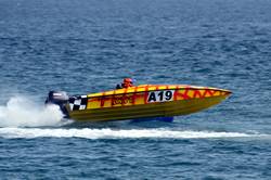 Powerboat racing - Looe bay