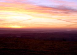 Sunrise over SE Cornwall