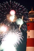 Smeaton's Tower - Fireworks
