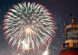 Smeaton's Tower - Fireworks