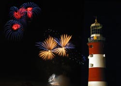 Smeaton's Tower - Fireworks
