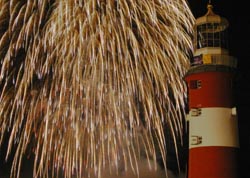 Smeaton's Tower - Fireworks
