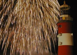 Smeaton's Tower - Fireworks