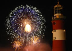 Smeaton's Tower Fireworks