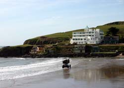 Sea tractor - Burgh Island