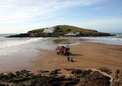 Sea tractor - Burgh Island