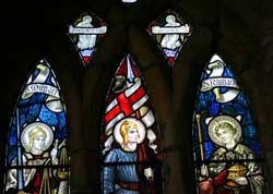 Stained glass window - Rame Church