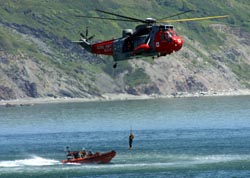 Air Sea rescue display