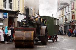Trevithick steam engine parade