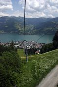 View from a gondola